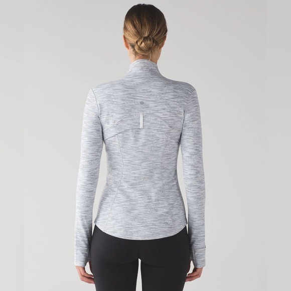 Lululemon Define Jacket, Wee Are From Space in Ice Grey Alpine White, SZ 8 - Picture 2 of 11